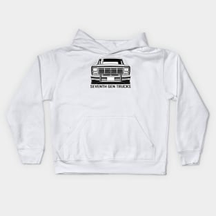 Seventh Gen Truck / Bullnose Grille 1980 - 1986 Kids Hoodie